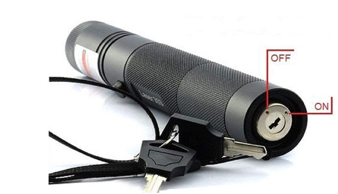 Powerful Green Laser Pointer 303 Torch – Long Range Beam with Rechargeable Battery & Charger